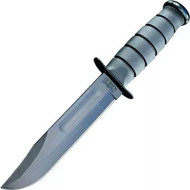 Ka-Bar USA Fighting Fixed Blade Knife with Leather Sheath