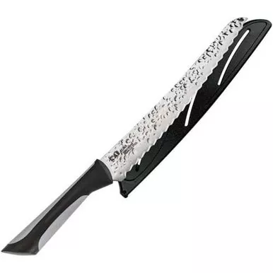 Kai USA Luna Bread Serrated Blade Knife with Sheath