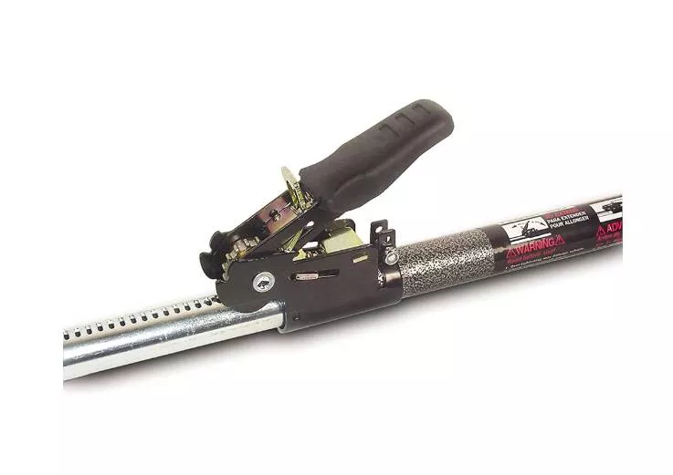 Keeper Ratcheting Cargo Bar, Black/Silver, 40"-70"• 05059