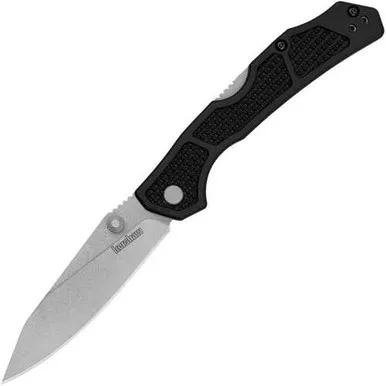Kershaw Cargo D2 Black Lockback Folding Knife