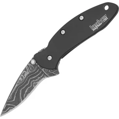 Kershaw Chive Assisted Damascus Steel Folding Knife