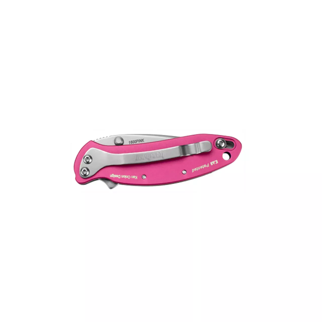 Kershaw Chive Pink Folding Knife with Speed Safe