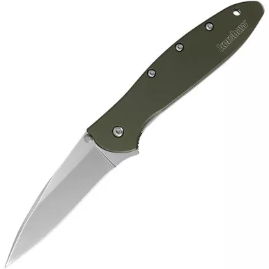 Kershaw Leek Olive Assisted Opening Knife