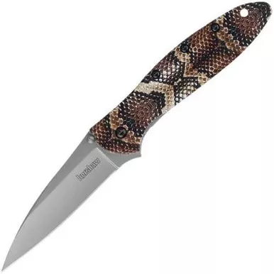 Kershaw Leek Snake Skin Assisted Opening Knife
