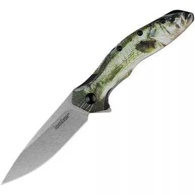 Kershaw Shoreline Bass Linerlock Assisted Opening Knife