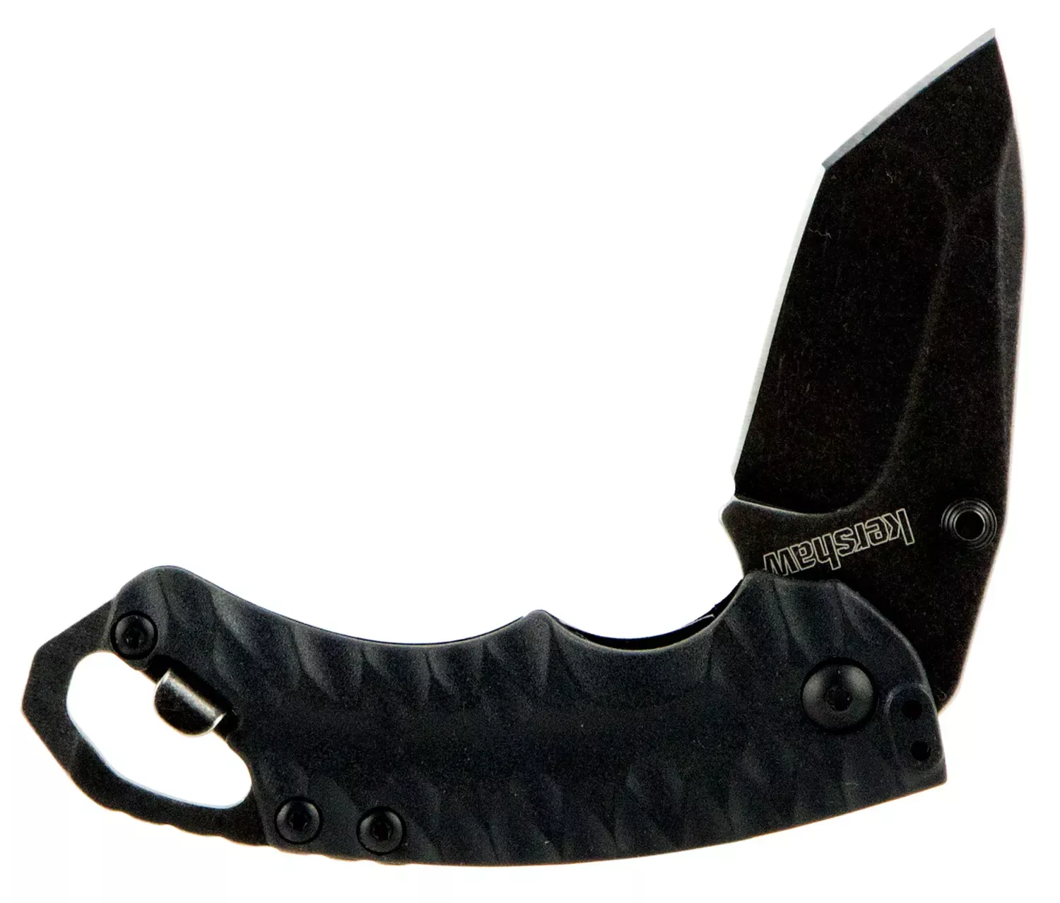 Kershaw Shuffle II Tanto Liner Lock Knife Black
