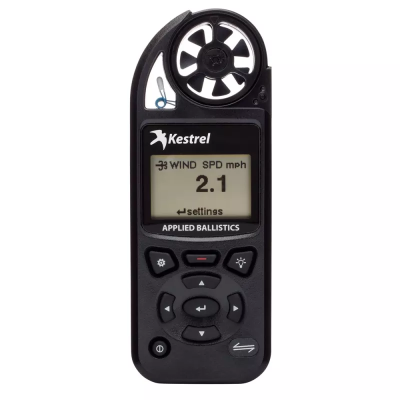 Kestrel 5700A Elite Weather Meter w/Applied Ballistics - Black