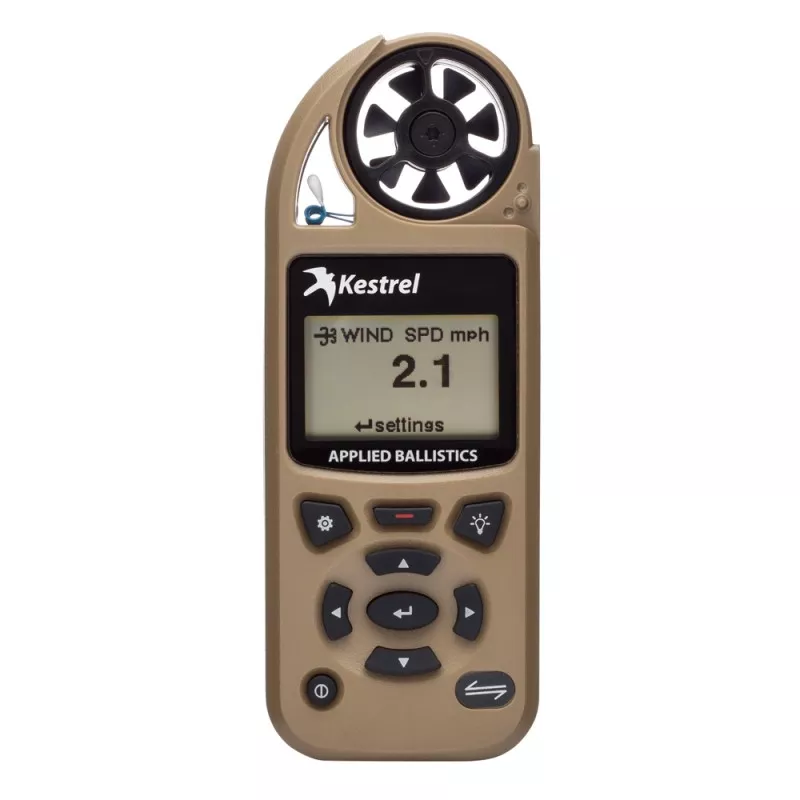 Kestrel 5700A Elite Weather Meter w/Applied Ballistics - Desert Tan