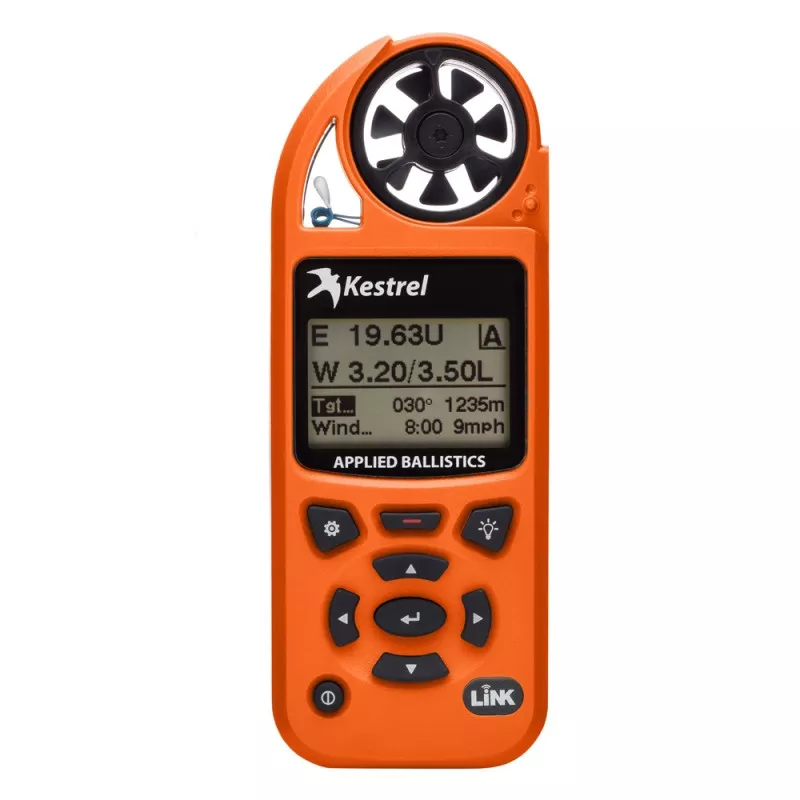 Kestrel 5700AB Elite Weather Meter w/Applied Ballistics + Link -Blaze Orange