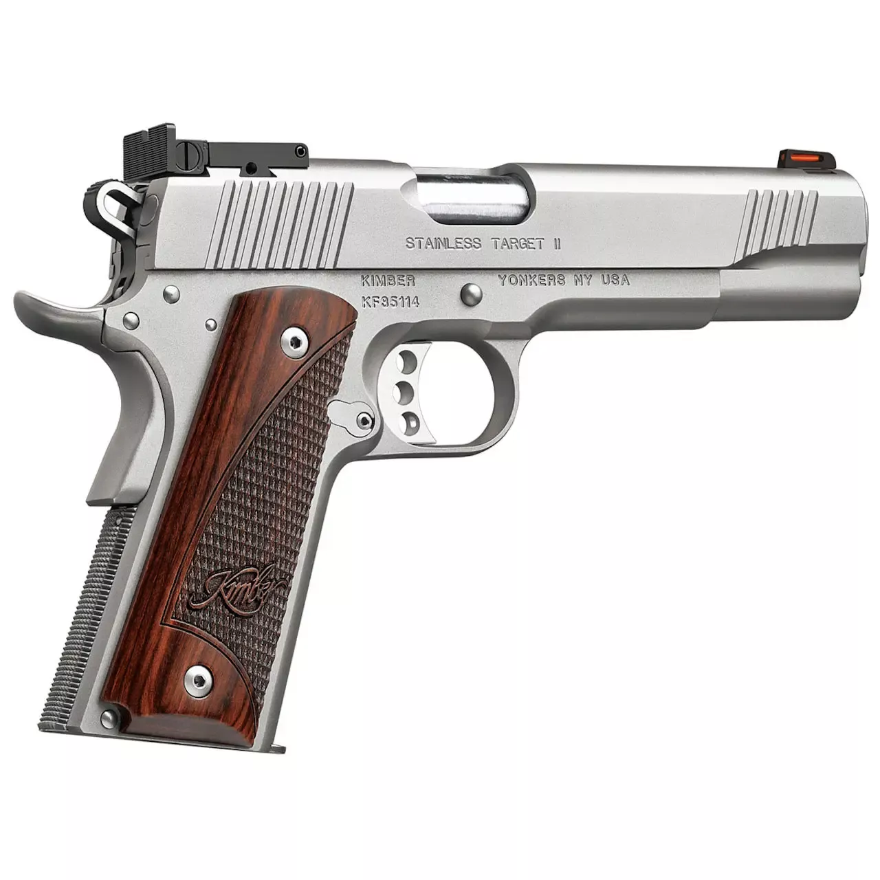Kimber Stainless Target II Pistol 5″ .45 ACP
