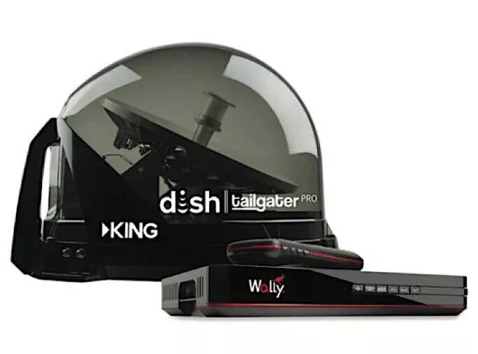 King Tailgater Pro Premium Satellite Antenna Bundle• DTP4950