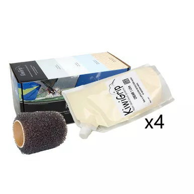 KiwiGrip Non-Skid Deck Coating - Cream w/Roller