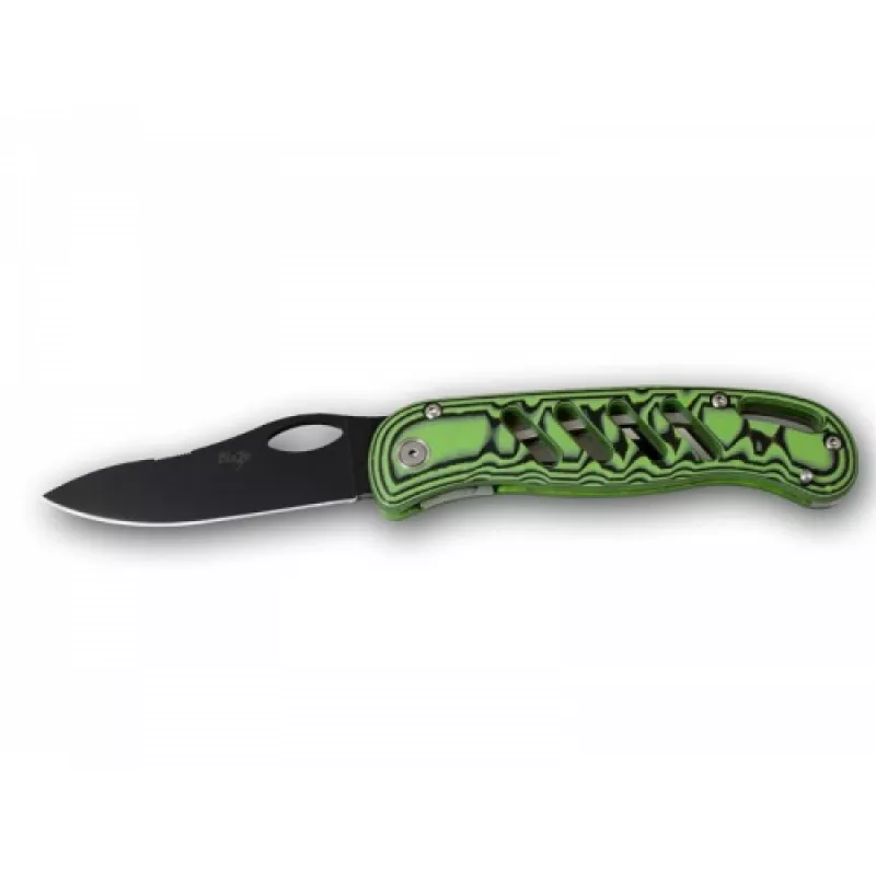 KNIVES OF ALASKA 700-S racer green G10 D2 blade