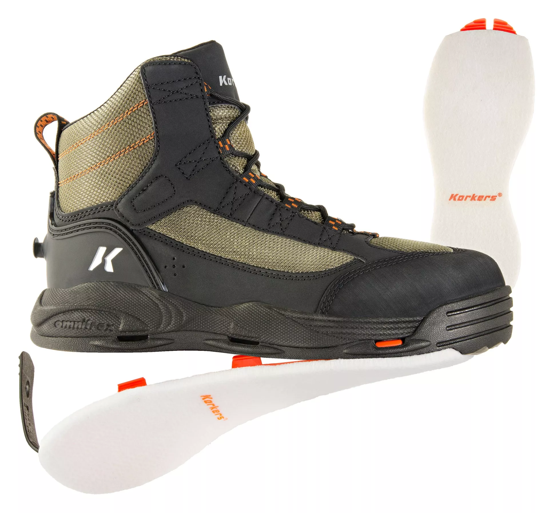 Korkers Greenback Wading Boot - Felt Sole Only