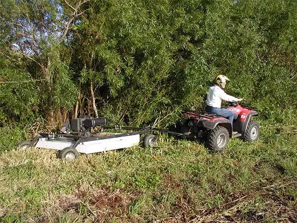 Kunz Engineering | Best Quality Rough Cut Mower AcrEase | Model MR55KE | 57″ Cutting Width | Pull Type | Horsepower 25 HP Kohler Engine | For ATV, UTV & Small Tractor