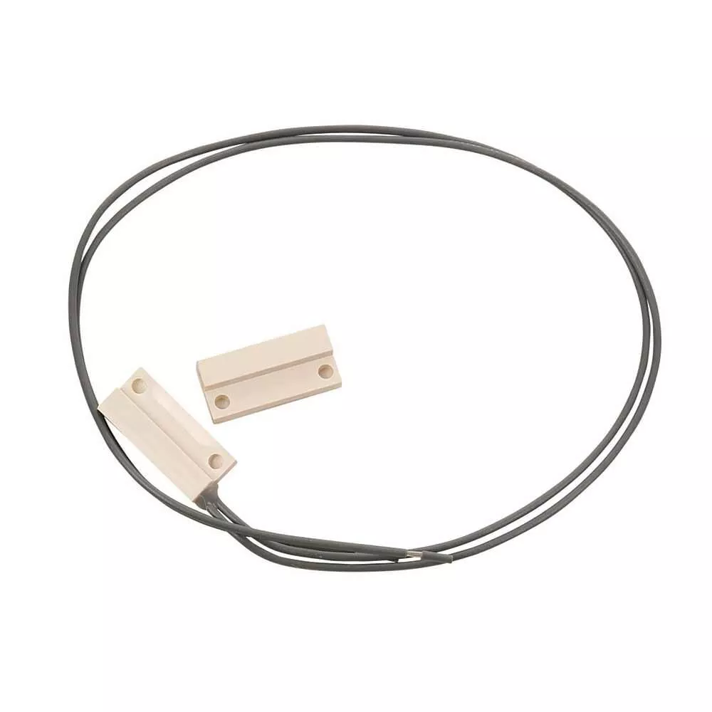 Kwikee Miniature Rectangle Door Switch Kit, White