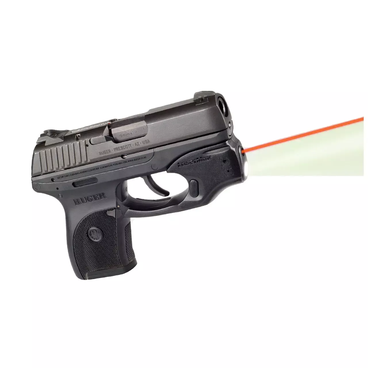 Laser Max Ruger LC9/LC9s/LC380/EC9s GripSense Light and Red Laser