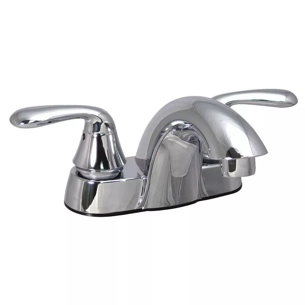 Lavatory 2-Handle Faucet, Chrome Finish