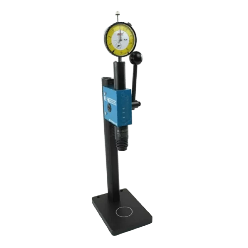 LE WILSON K&M Precision Arbor Press with Standard Force Measurement Ram and Dial Indicator