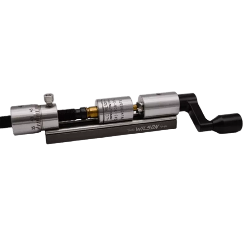 LE WILSON Stainless Case Trimmer with Micrometer Adjustment