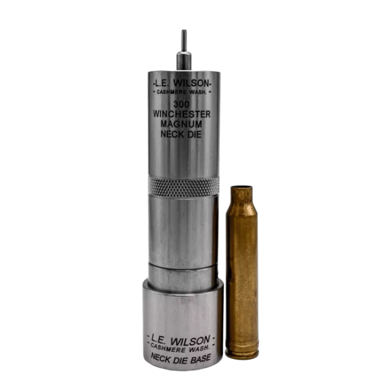 LE WILSON Stainless Neck Sizing Die - Interchangeable Bushing Type - Metric Calibers