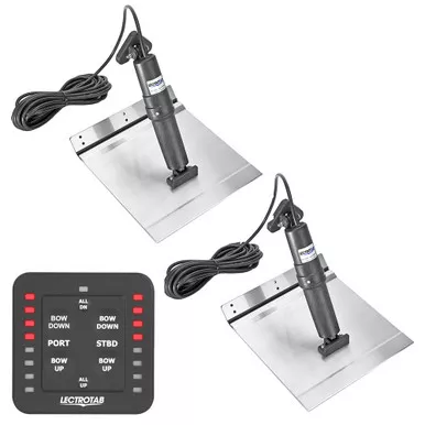 Lectrotab 12 x 9 Aluminum One-Touch Trim Tab Kit