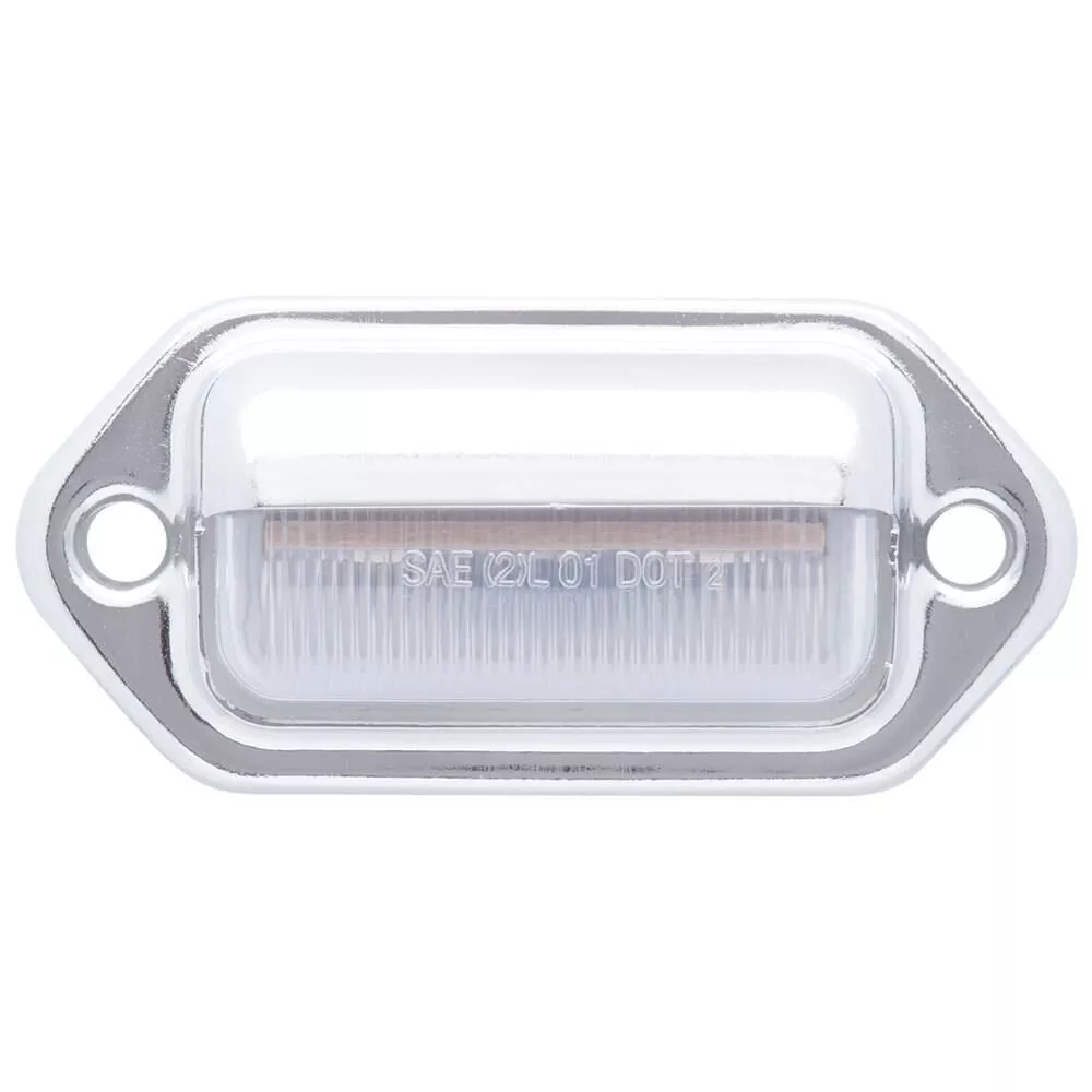 LED Mini Chrome License
