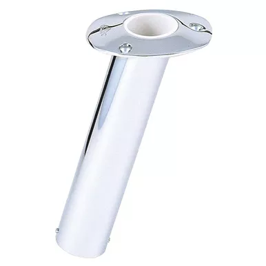 Lee's 15-Degree SS Flush Mount Rod Holder, 2-Inch OD