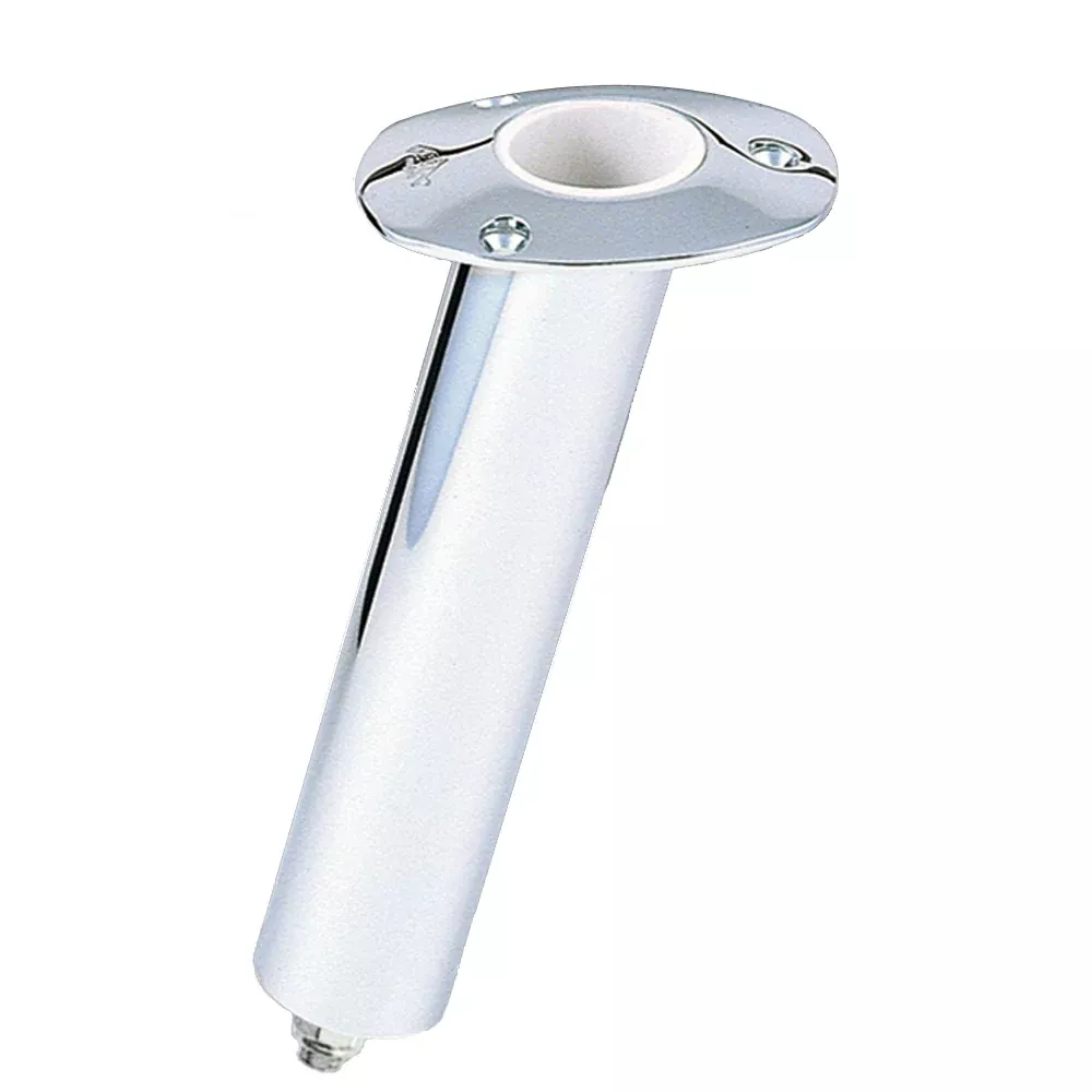 Lee’s 15 Degree SS Flush Mount Swivel Base Rod Holder – 2″ x 9″ – Medium [RH5369H]