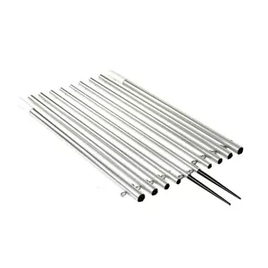 Lee’s 16′ Extra Strong Bright Silver Outrigger Poles 1 3/4″ [AP3716XS]