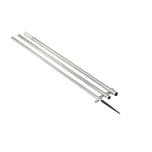Lee’s 18′ Center Rigging Pole – Bright Silver/Black Spike (MKII) [AO8718CR]