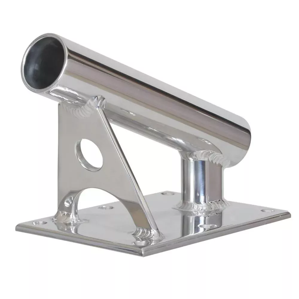 Lee’s MX Pro Series Fixed Angle Center Rigger Holder – 22 Degree – 1.5″ ID – Bright Silver [MX7001CR]