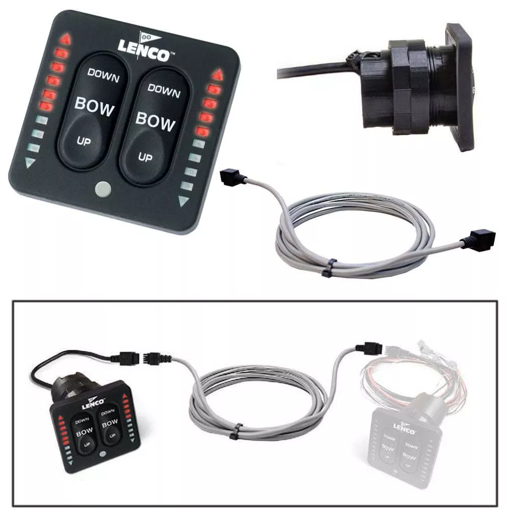 Lenco Flybridge Kit forLED Indicator Key Pad for All-In-One Integrated Tactile Switch - 30' - 11841-003