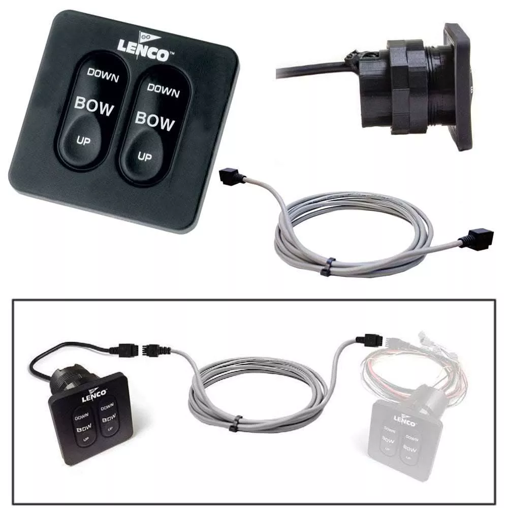 Lenco Flybridge Kit for Standard Key Pad for All-In-One Integrated Tactile Switch – 50′ – 11841-105
