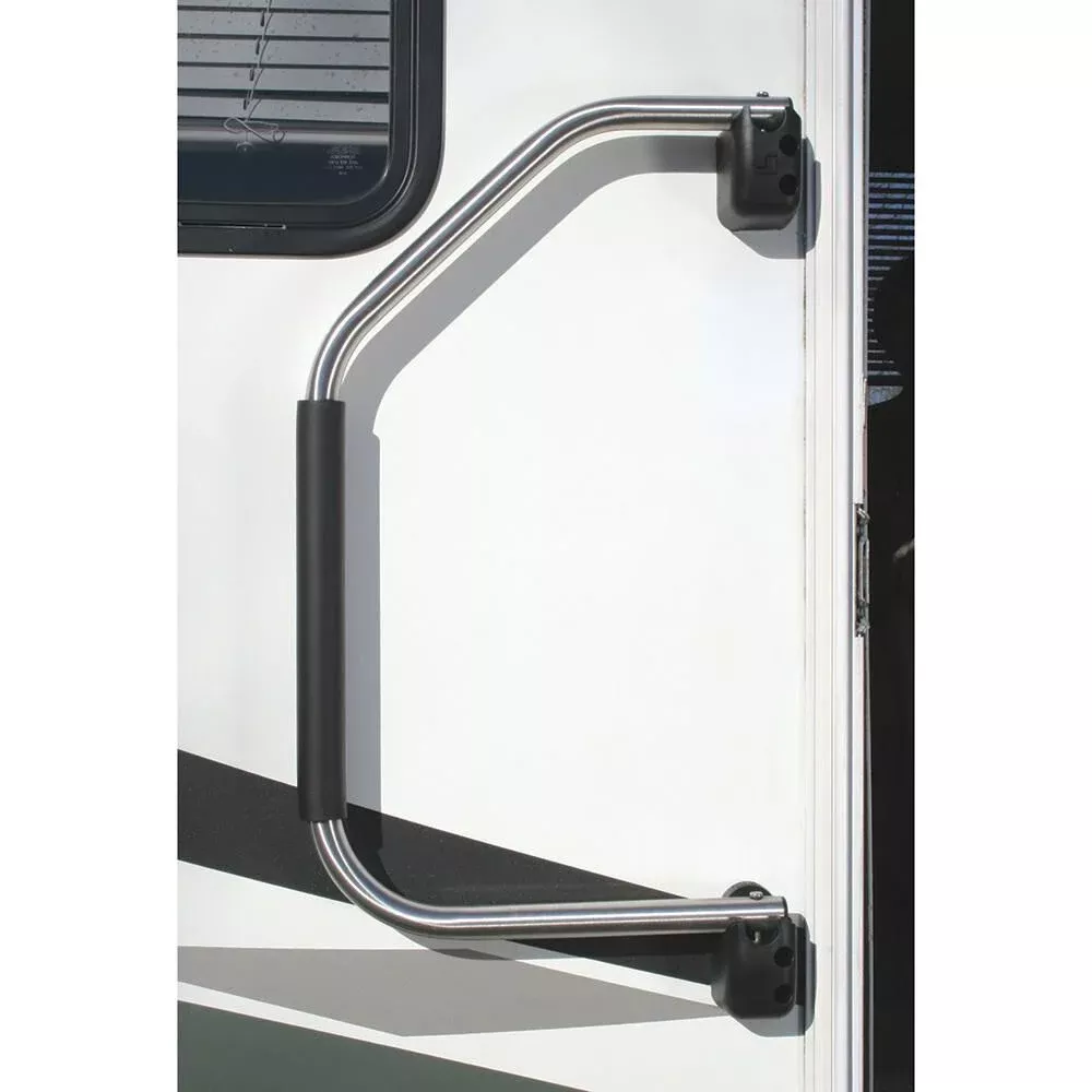 Lend-A-Hand RV Hand Rail, Sparkling Silver