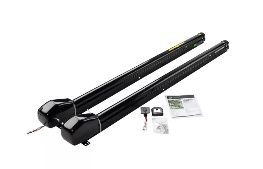 Lippert 12V Smart Arm Awning Hardware Kit - 63" Short (Black)• 759516