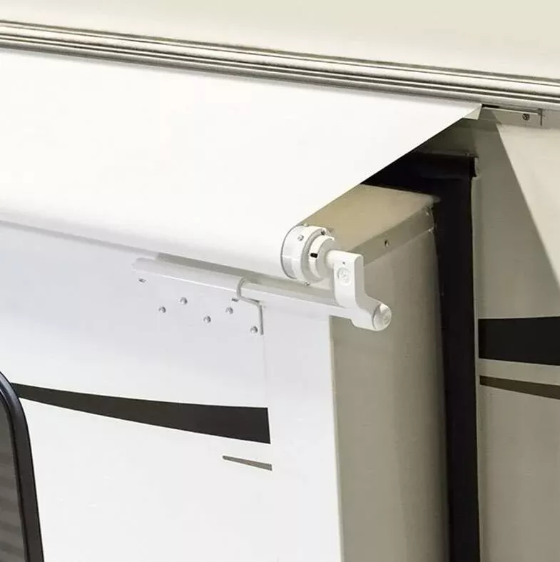 Lippert 5000 73" Solid White RV Slide-Out Awning• V000163279