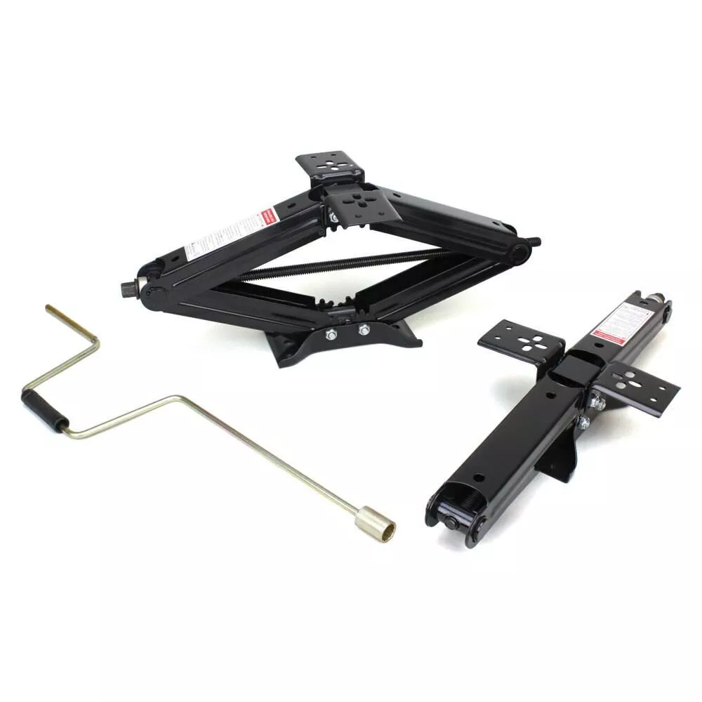 Lippert 5000-lb. Manual RV Scissor Jack Kit, 24", 2-Pack
