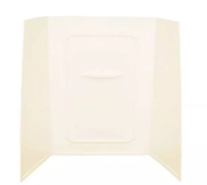 Lippert Bathtub Wall Surround; 24" x 36" x 59" (Parchment)• 209461
