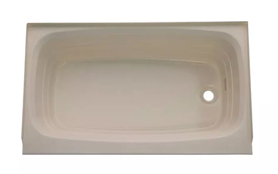 Lippert Bathtub with Right Drain; 24" x 40" (Parchment)• 209392