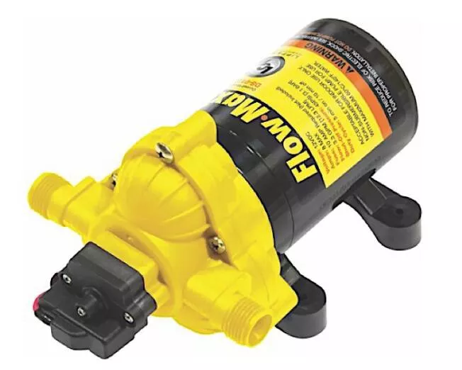 Lippert Flow Max 3.0 GPM Self-Priming RV Water Pump, 115V• 689054