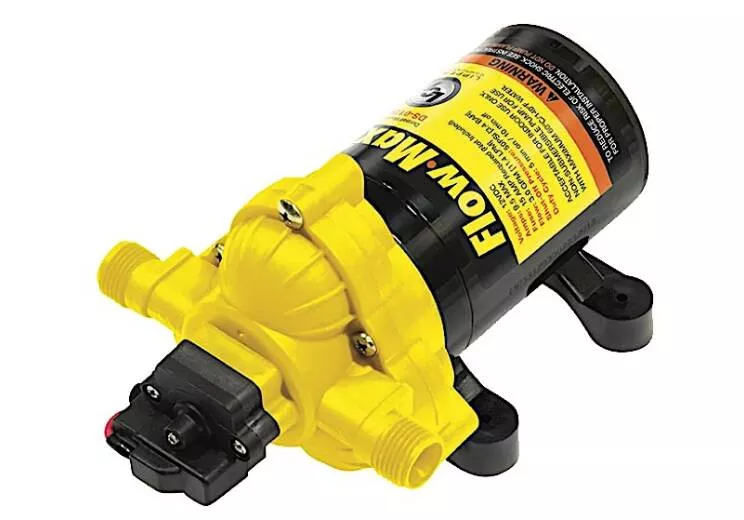 Lippert Flow Max RV Self-Priming Water Pump, 3.3 GPM, 12 VDC• 689052