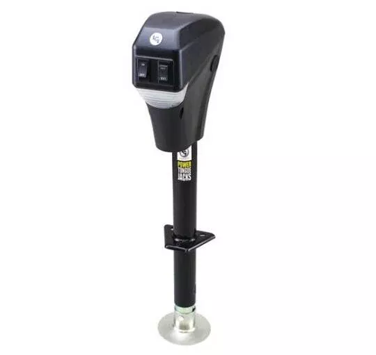 Lippert Power Tongue Jack - 3500 lb. Capacity, Black• 285318