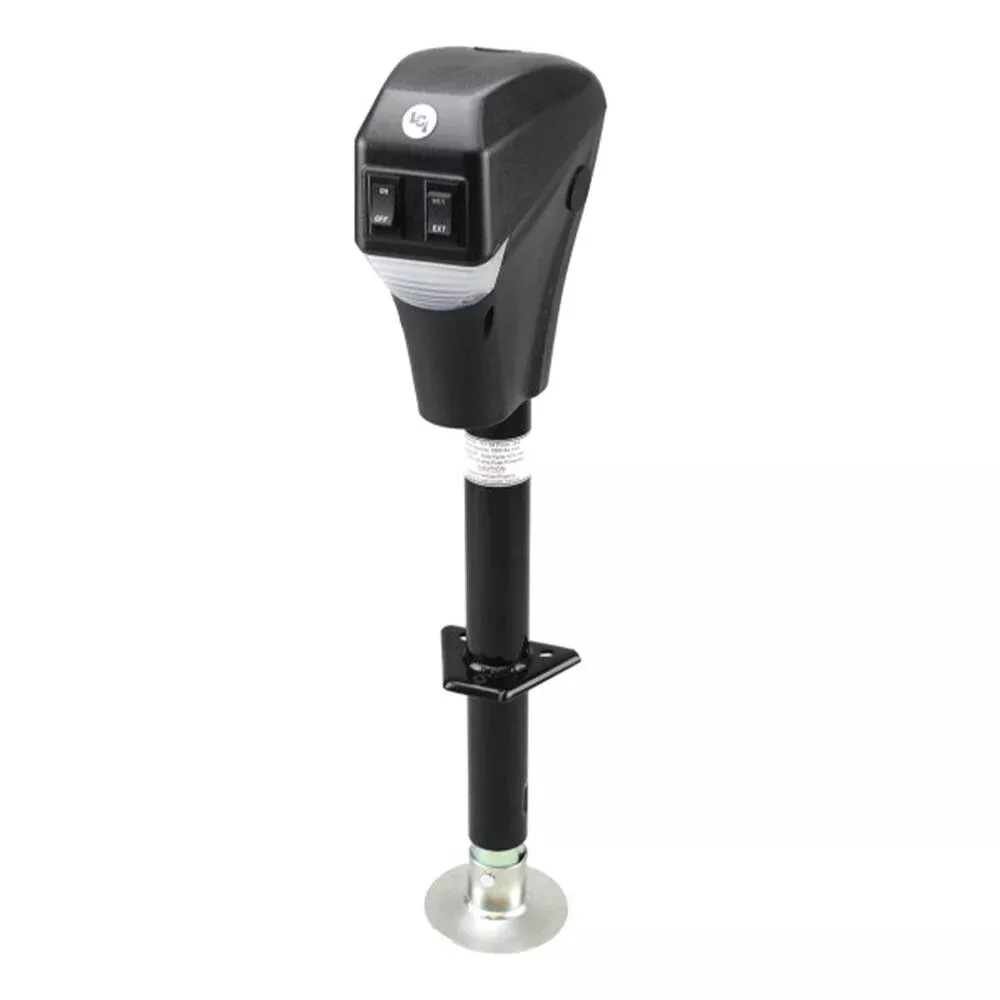 Lippert Power Tongue Jack, Black