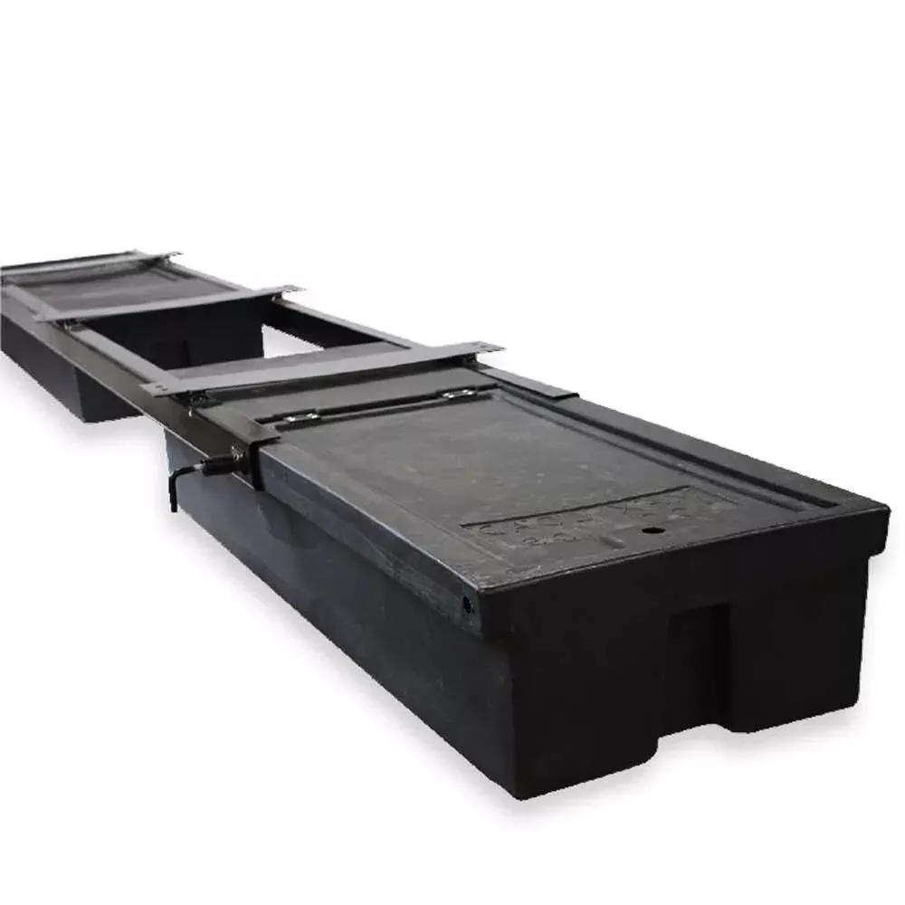 Lippert Standard Double Bin Storage System, 96" x 21"
