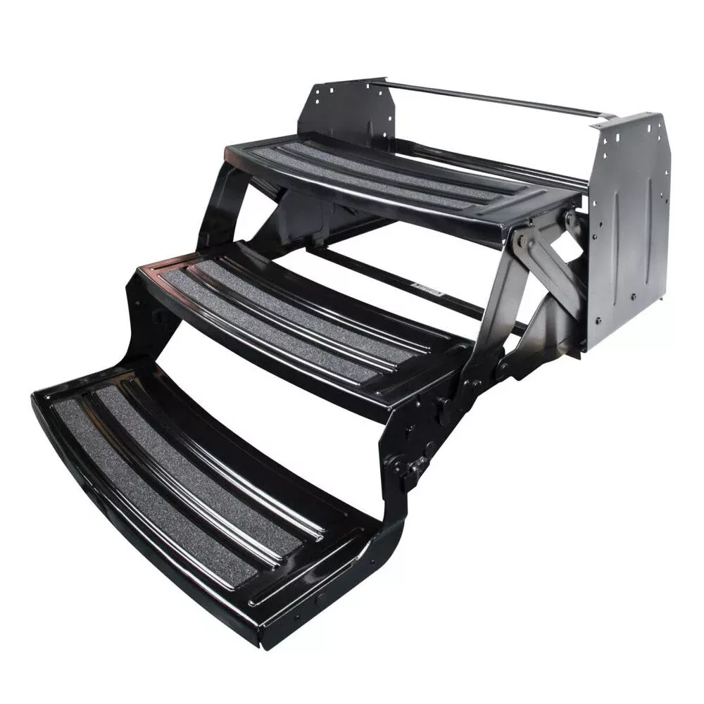 Lippert Triple Radius Manual Step, 24" Wide, 7" Rise