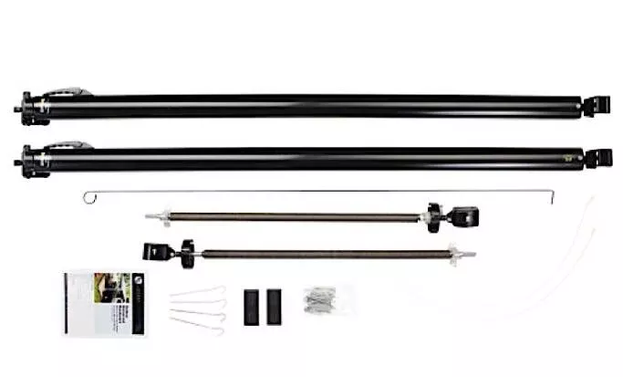Lippert Universal Awning Hardware - Solera Classic Standard - Black• 434717