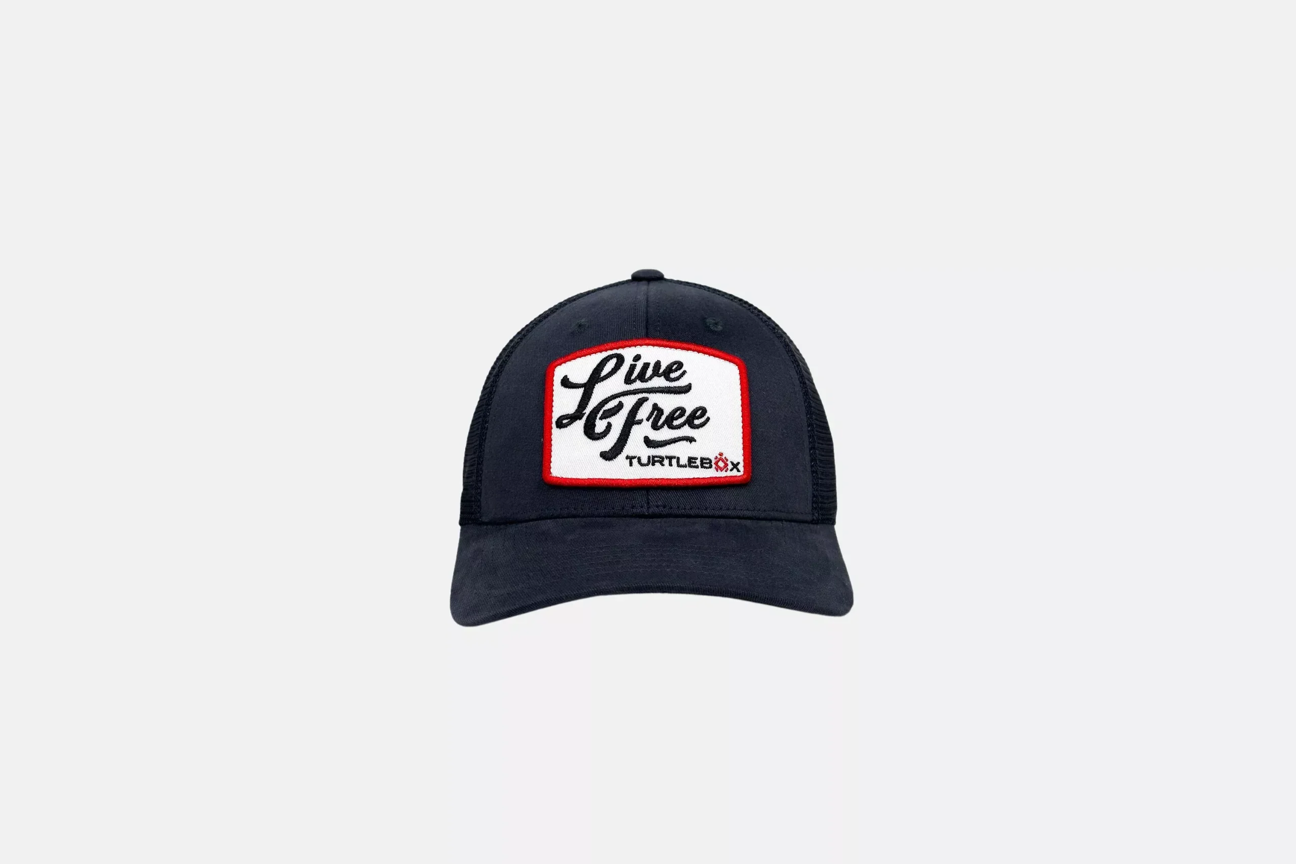 Live Free Patch Blue Hat