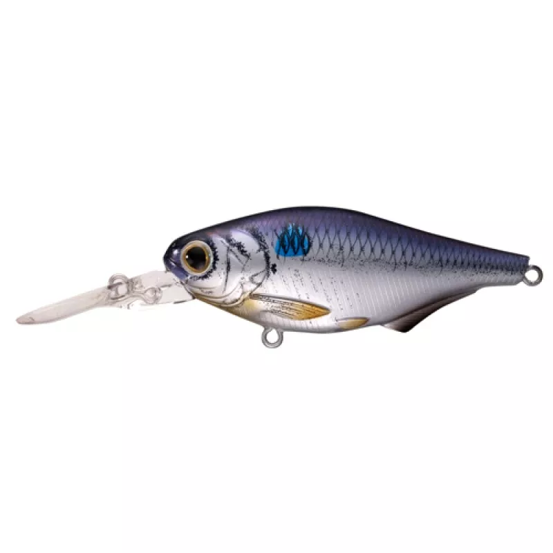 LIVETARGET LURES Gizzard Shad Crankbait,silver/pearl,#10