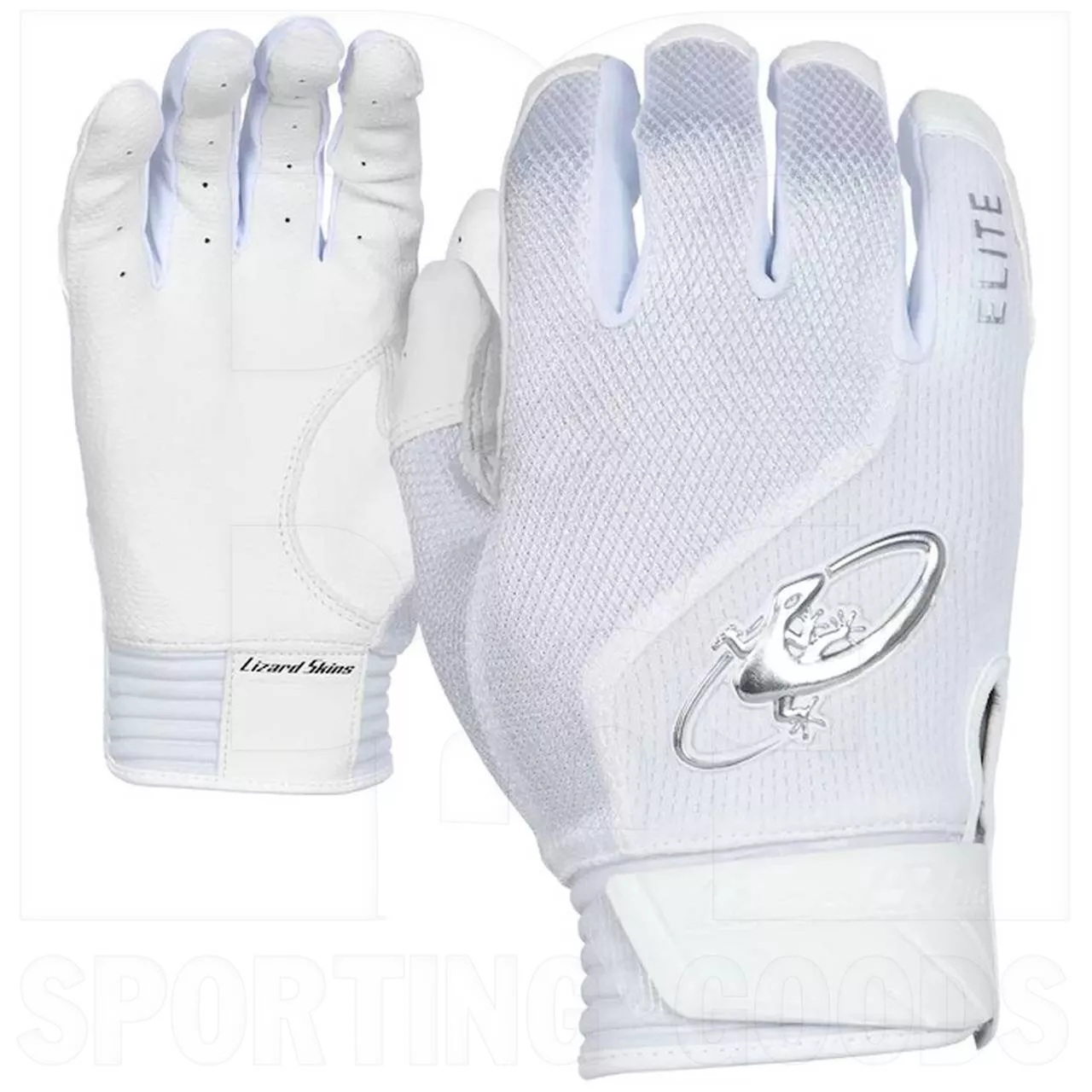 Lizard Skins Komodo Elite V2 Batting Gloves White